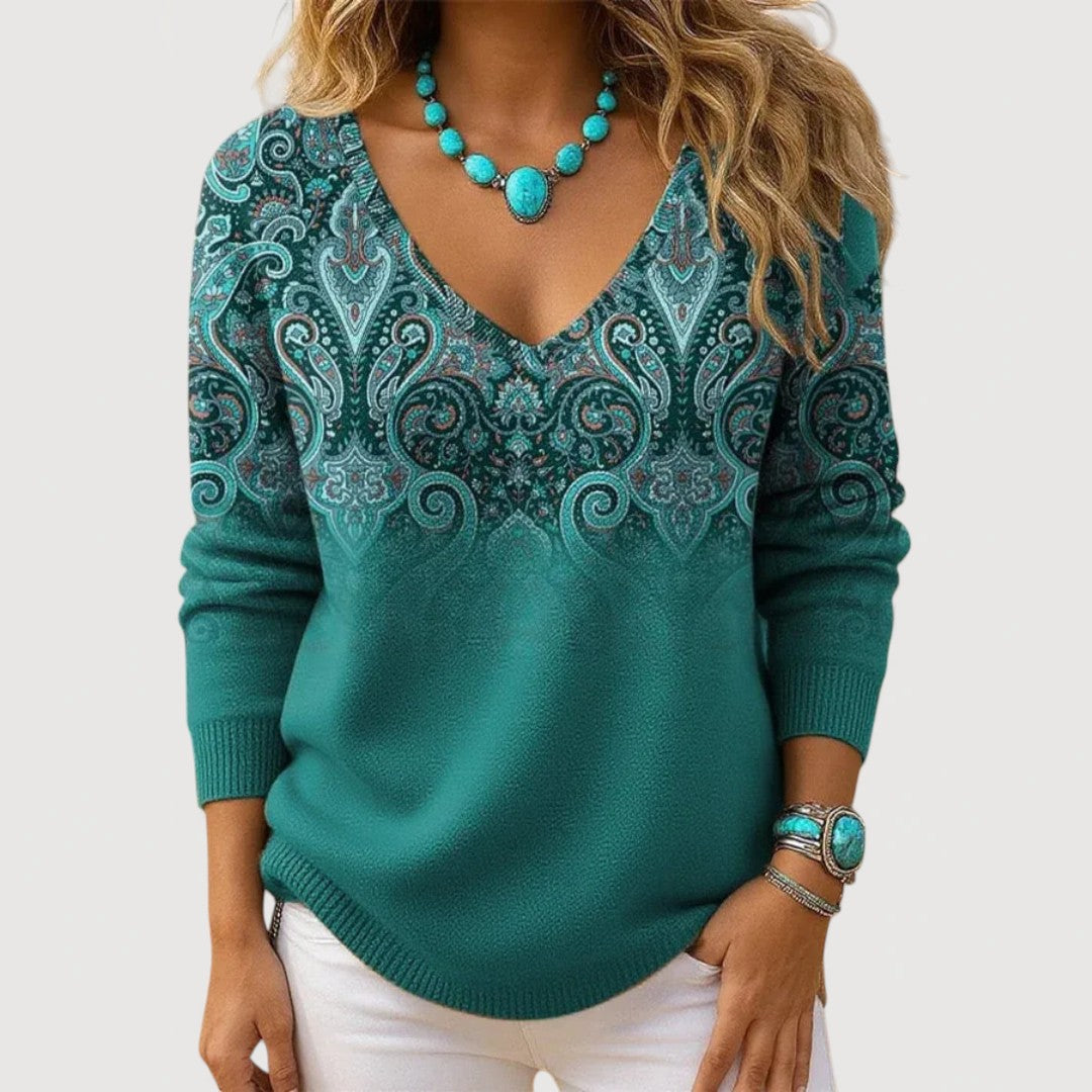 Leoncia™ | Top con escote en V