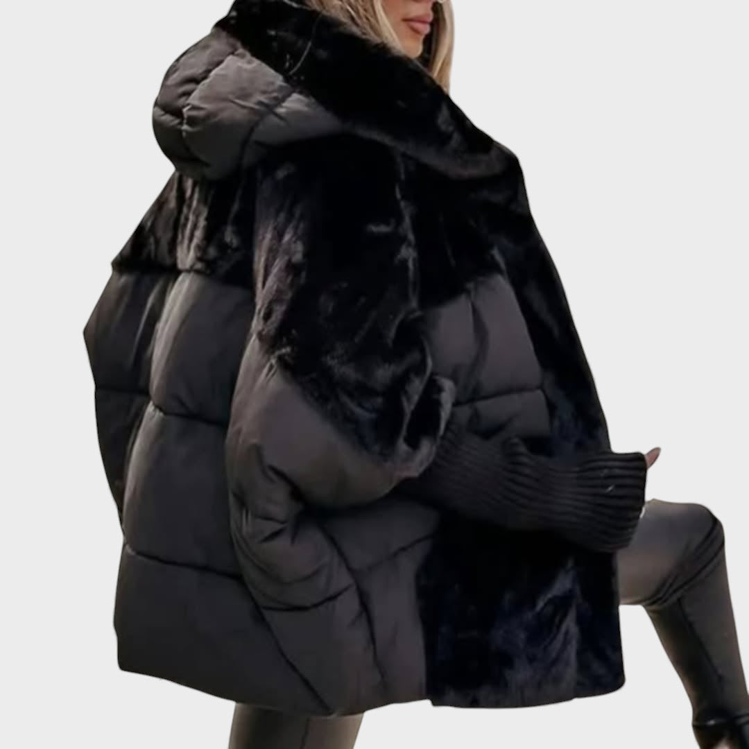 Inés™ | Abrigo acolchado con capucha