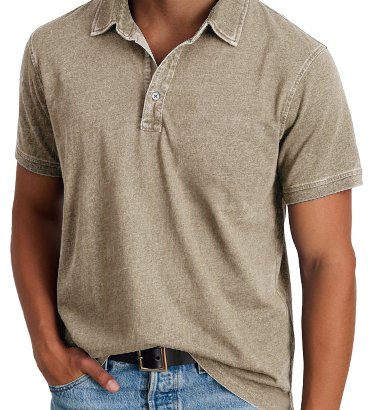 Carlos - Polo de Corte Cómodo