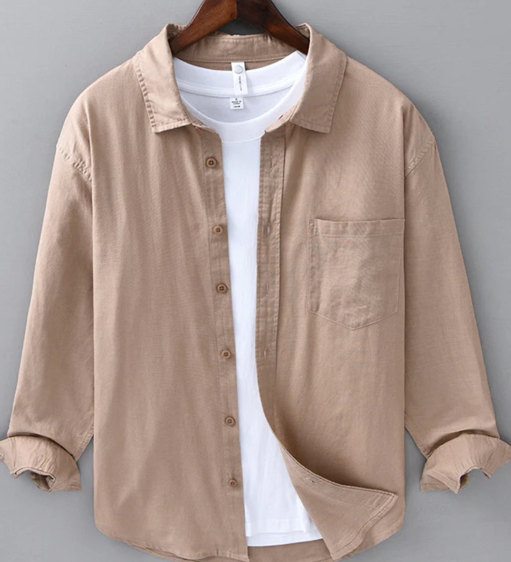 Camisa de lino Doha