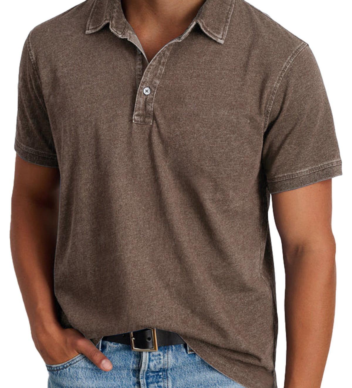 Carlos - Polo de Corte Cómodo