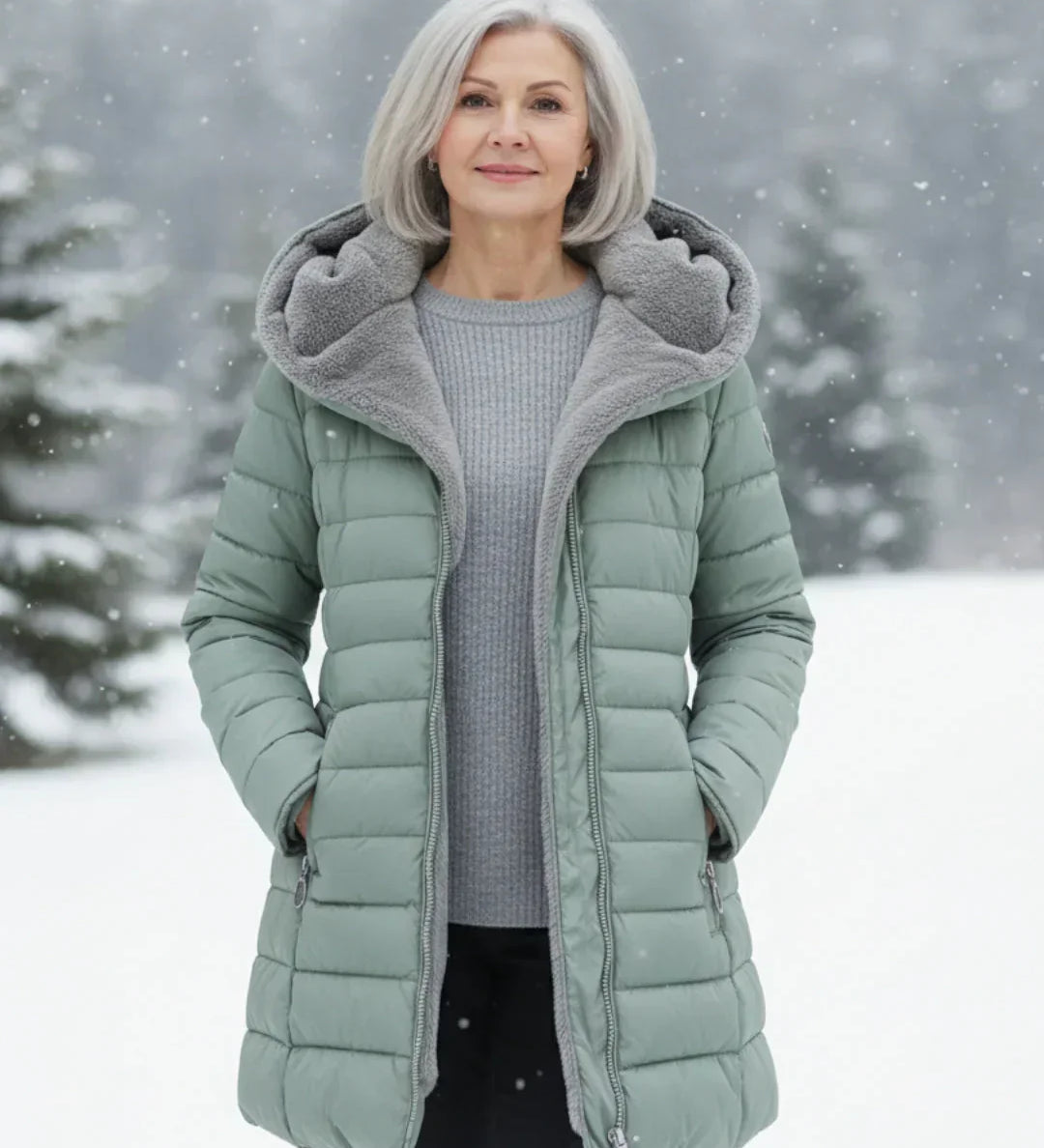 Olivia™  | Chaqueta de invierno acolchada