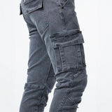Vandeli™ | Jeans cargo elásticos
