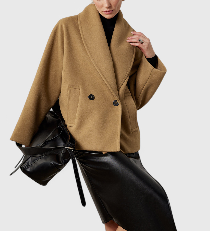Helena™ | Abrigo de Tweed Oversized