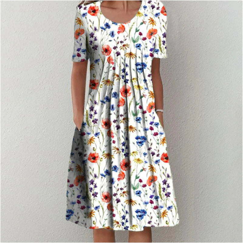 Marta - Vestido Midi com Camadas