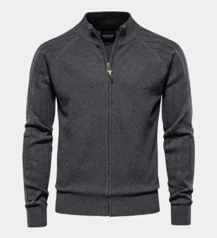 Jacquard™ | Suéter con cremallera