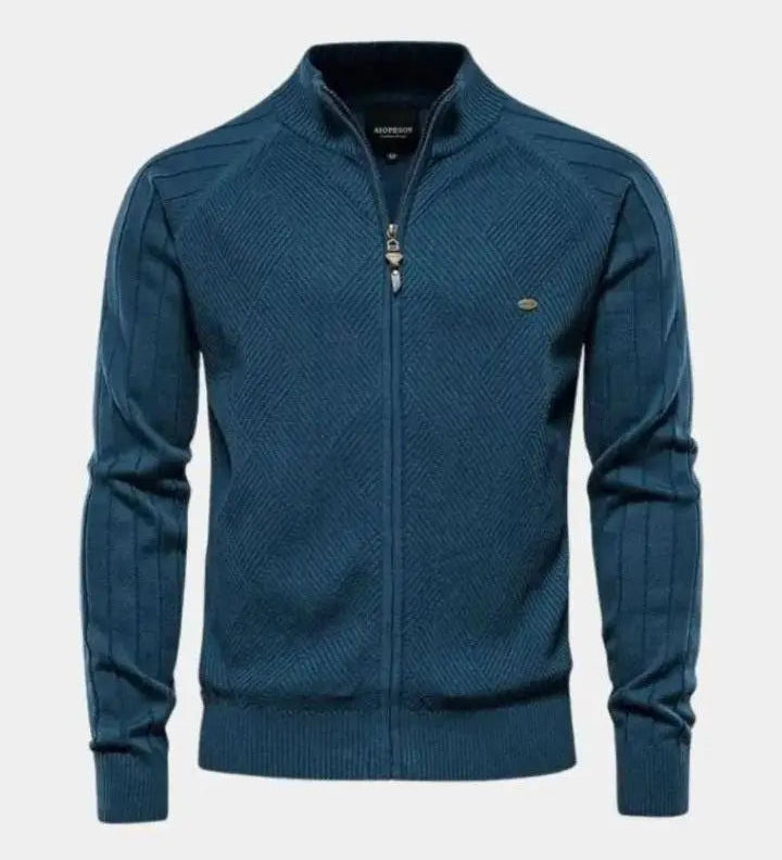Jacquard™ | Suéter con cremallera