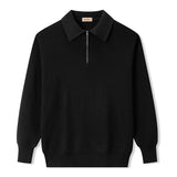 Francisco - Polo de Cuello Tipo Zíper Ajustable