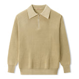 Francisco - Polo de Cuello Tipo Zíper Ajustable