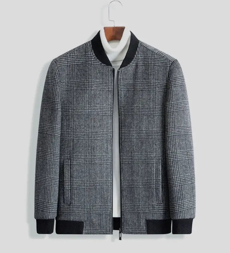 Malthe™ | Chaqueta de cuero elegante
