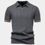 Mikkel™ | Polo de Cremallera Real