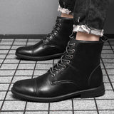 Morgan™ | Botines de cuero sintético