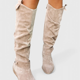 Celine Botas Altas de Estilo Retro