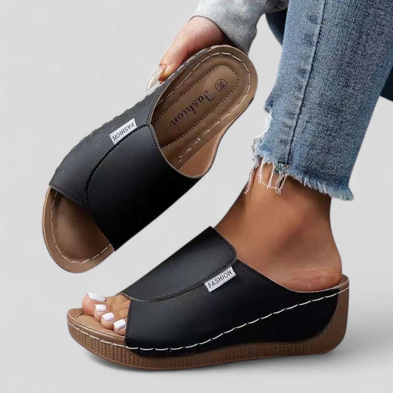 Crispina | Sandalias de cuña