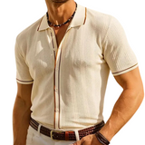 Rafael - Camisa Polo de Manga Corta Transpirable