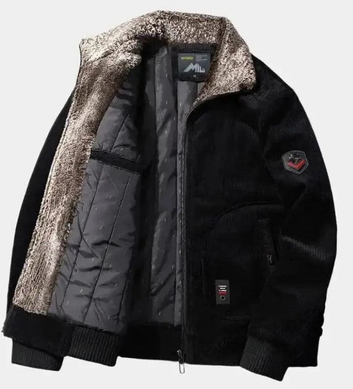 Rib™ | Chaqueta de terciopelo caliente