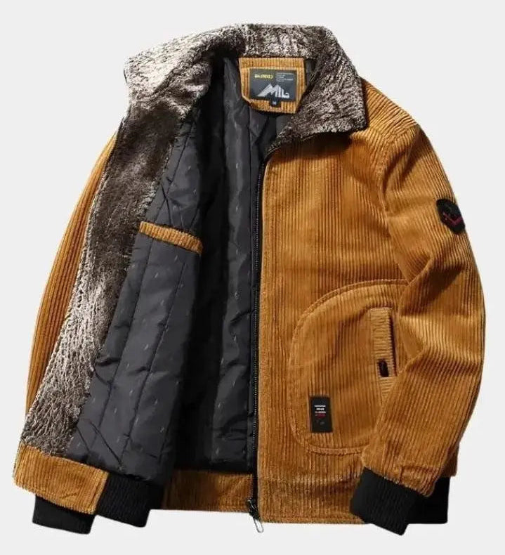 Rib™ | Chaqueta de terciopelo caliente