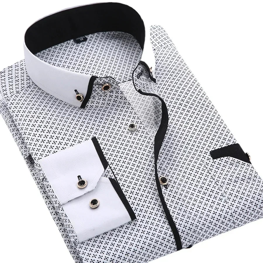 Alberto™ | Camisa clásica de manga larga