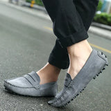 Mocasines casuales de ante