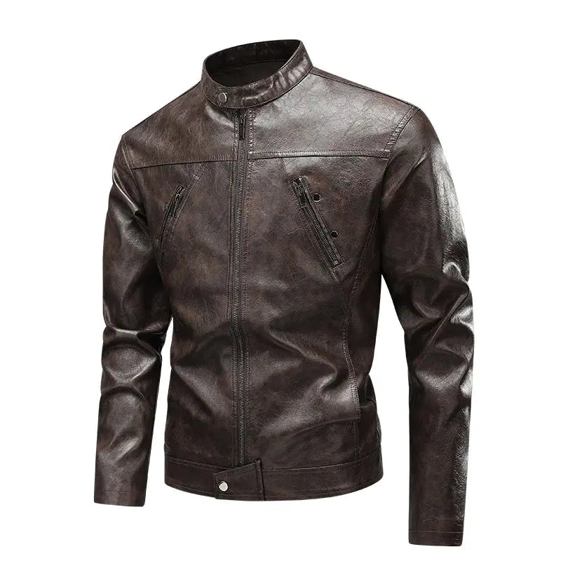 Juan™ | Chaqueta de Cuero Estilo Piloto Americano