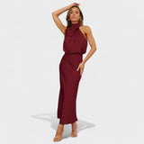 Alba - Vestido Satin Elegance