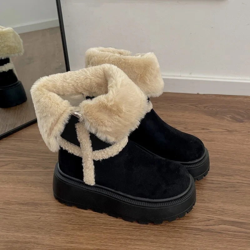 Danna | Botas de invierno modernas y cómodas con plataforma