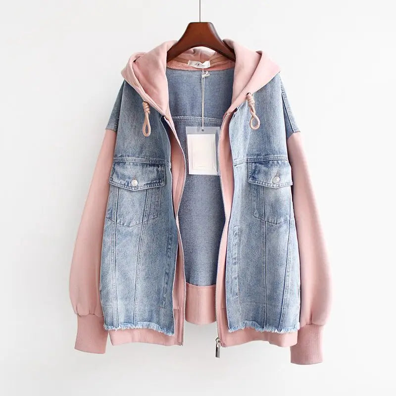 Aitana™ | Chaqueta vaquera con capucha