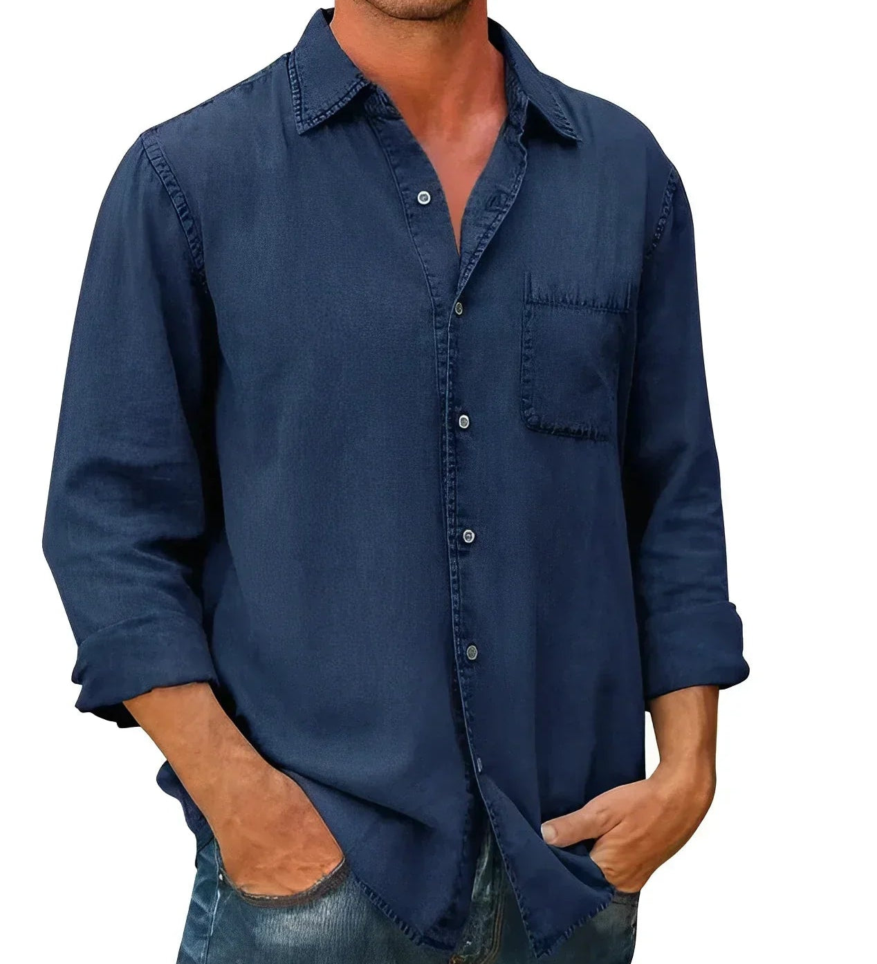 Lionel - Camisa Mezcla Transpirable Relajada