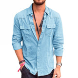 Diego - Camisa con Bolsos Cargo a Medida