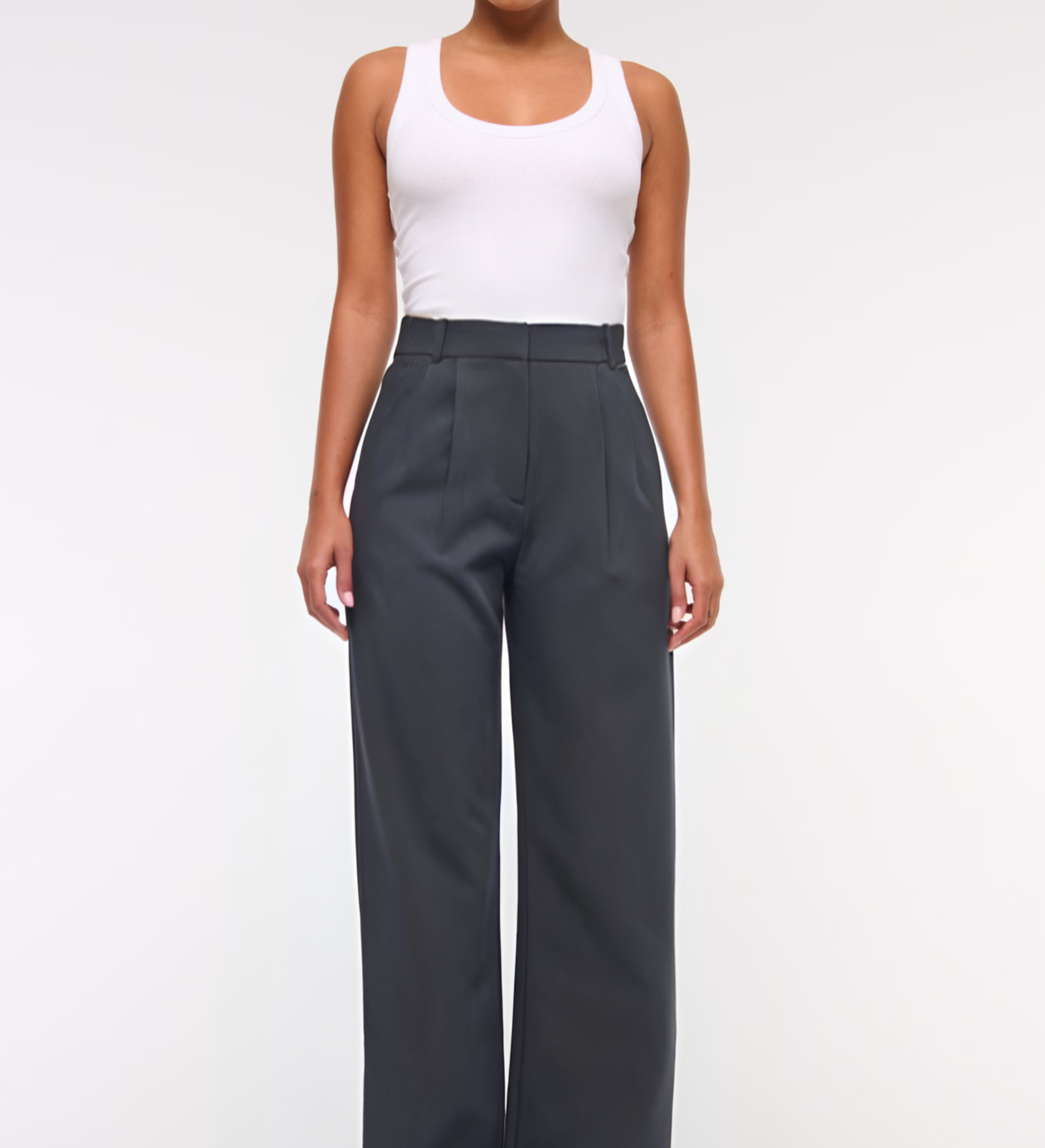 Tinashe Pantalones Tailored de Pierna Ancha