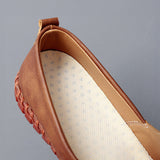 Mocasines de piel Santorini