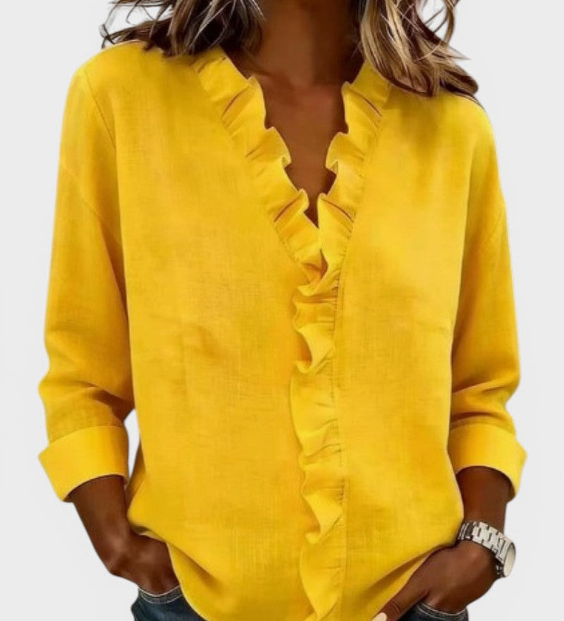Jimena™ | Blusa con volantes elegante y ligera