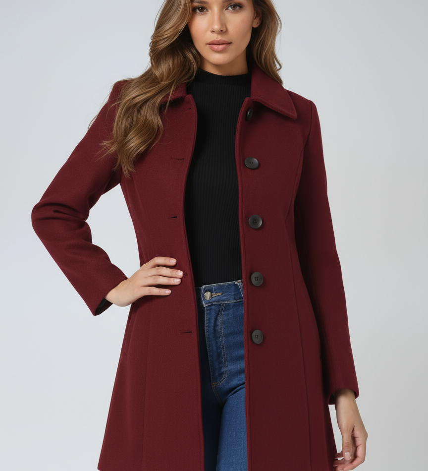 Elegant Fit & Flare Jacket