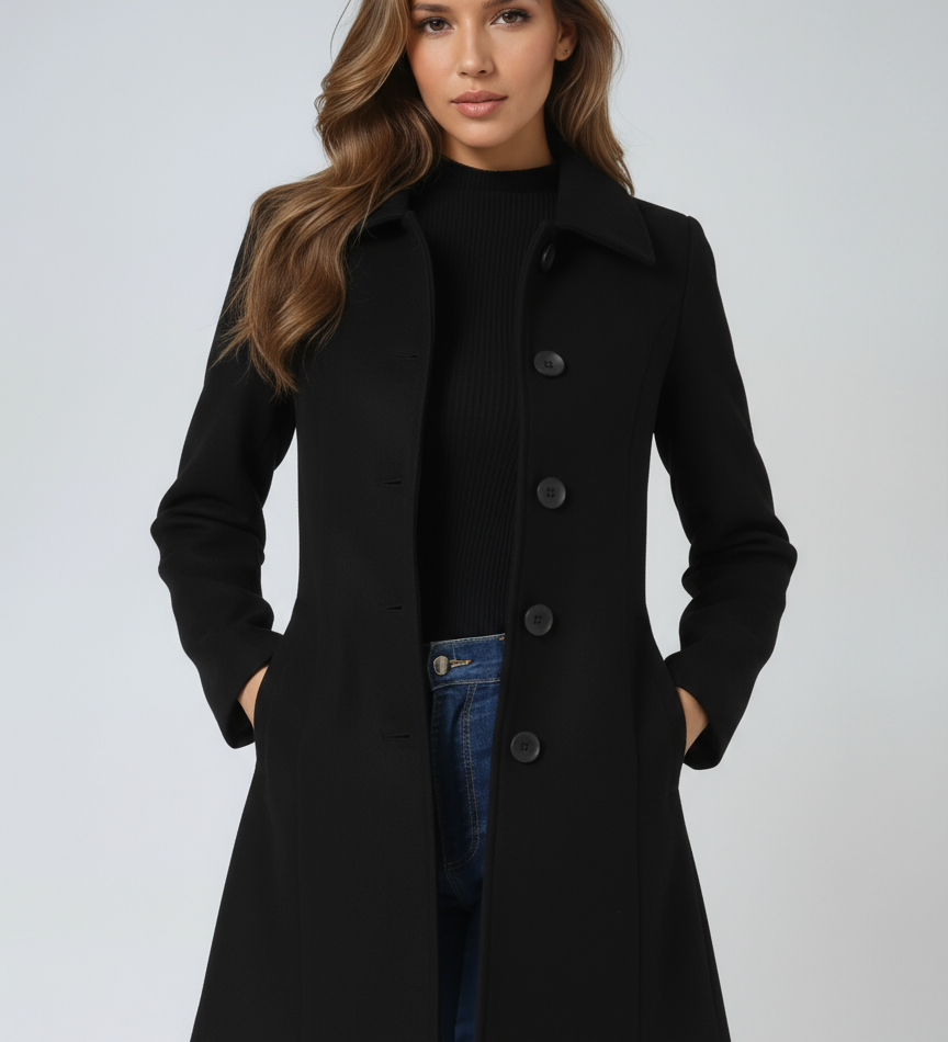 Elegant Fit & Flare Jacket