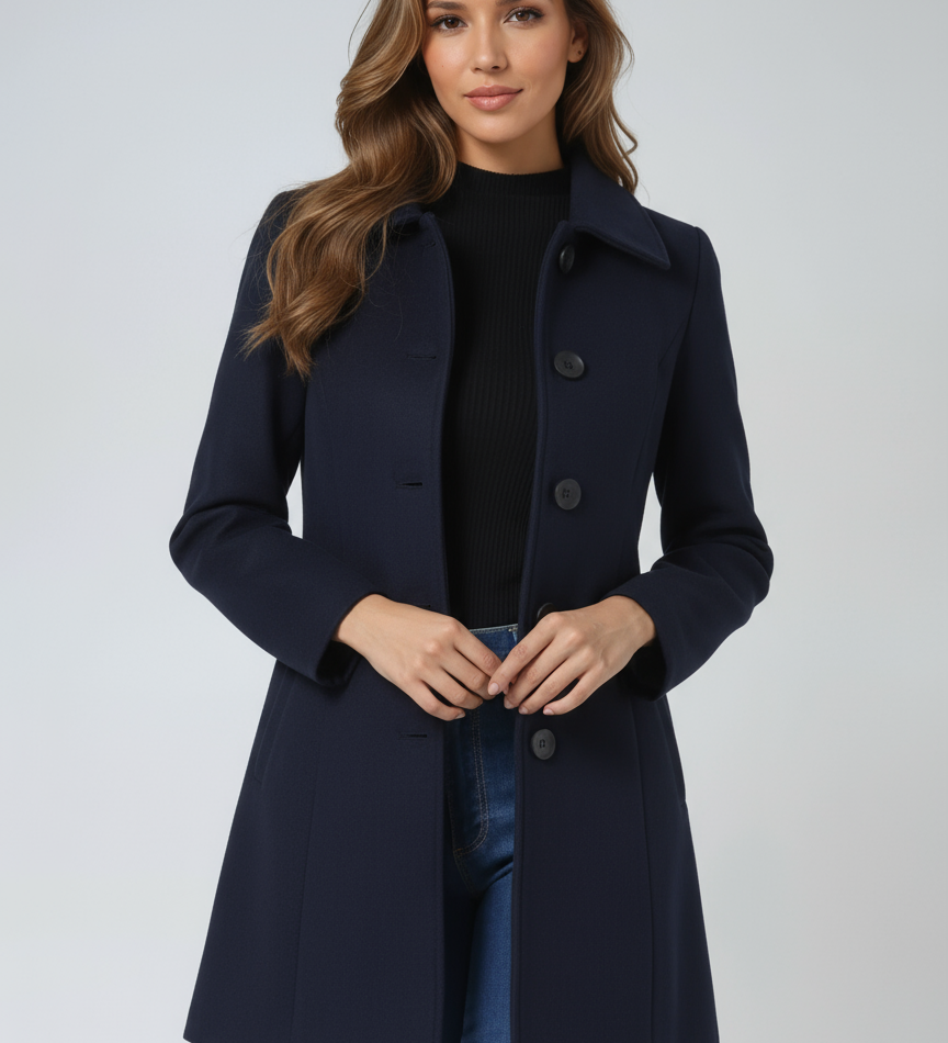 Elegant Fit & Flare Jacket