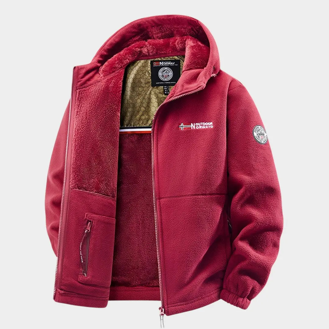 Calvin™ | Chaqueta Polar con Capucha
