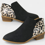 Janicee Botas Ortopédicas con Estampado de Leopardo