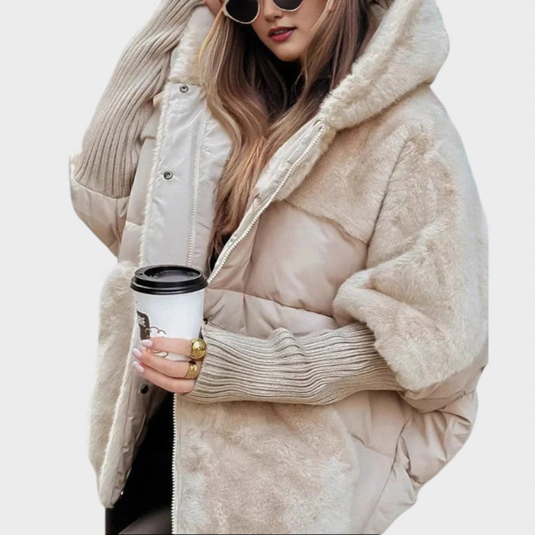 Inés™ | Abrigo acolchado con capucha