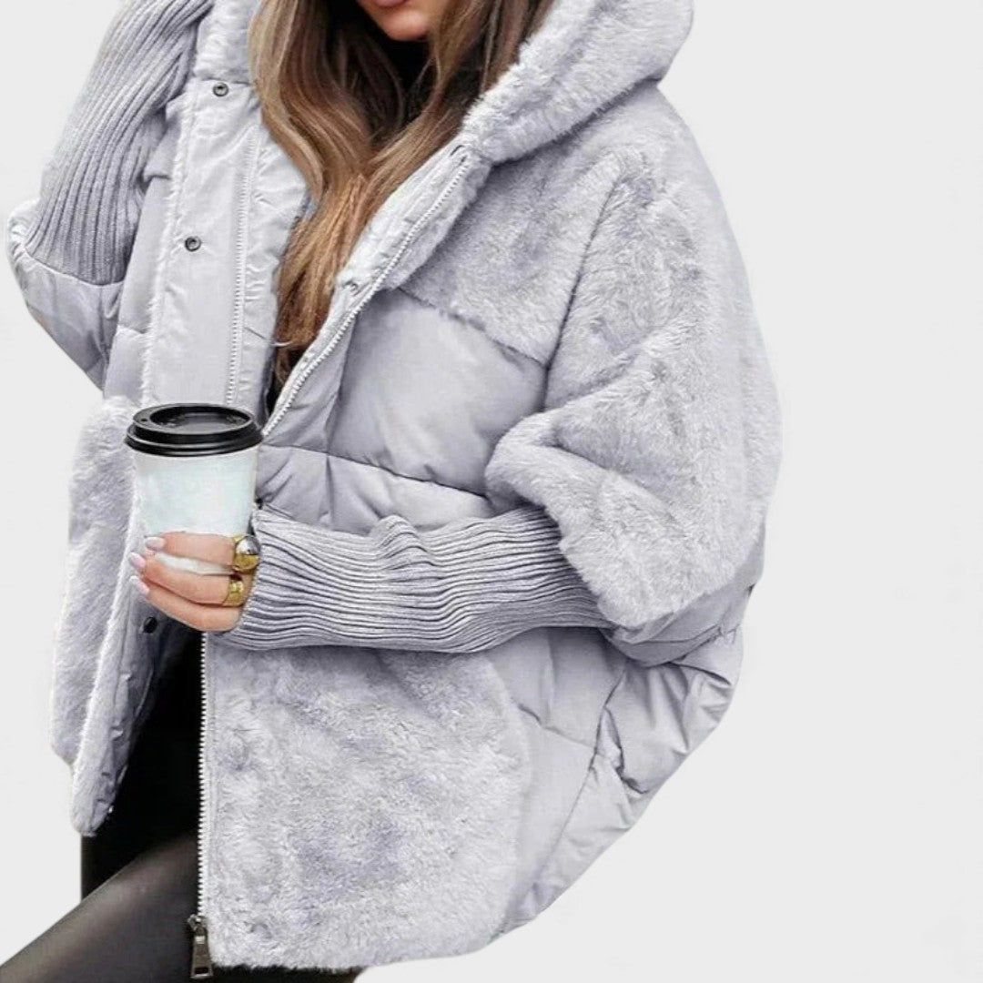Inés™ | Abrigo acolchado con capucha