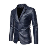 Rafael™ | Chaqueta de Cuero Casual para Negocios