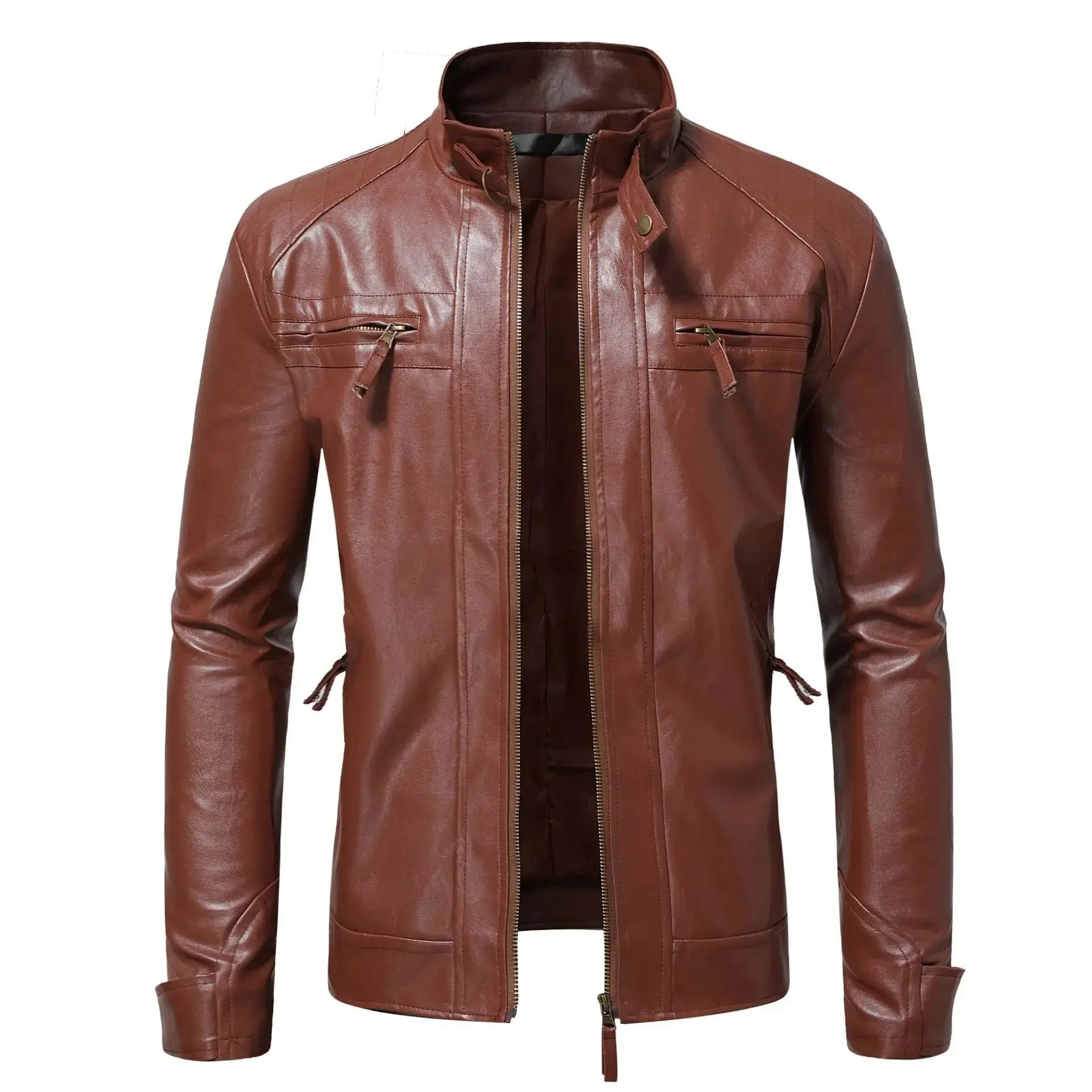 José™ | Chaqueta de Cuero Estilizada para Hombres