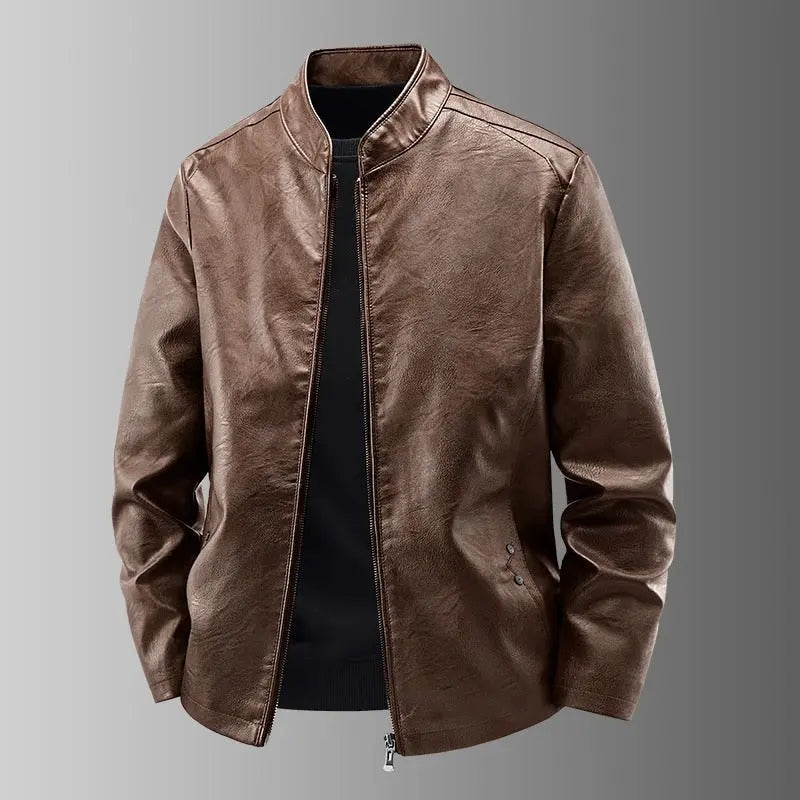 Juan™ | Chaqueta de cuero de moto