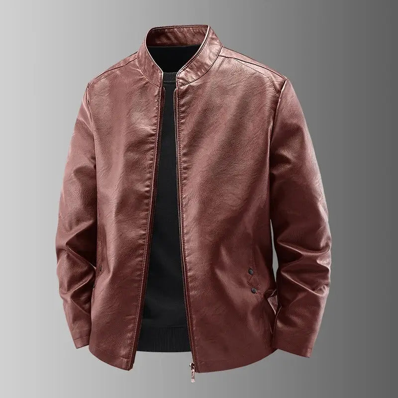 Juan™ | Chaqueta de cuero de moto