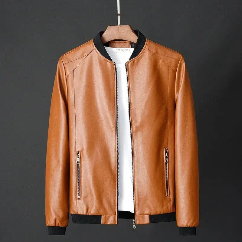 Martín™ | Chaqueta de cuero para motociclistas