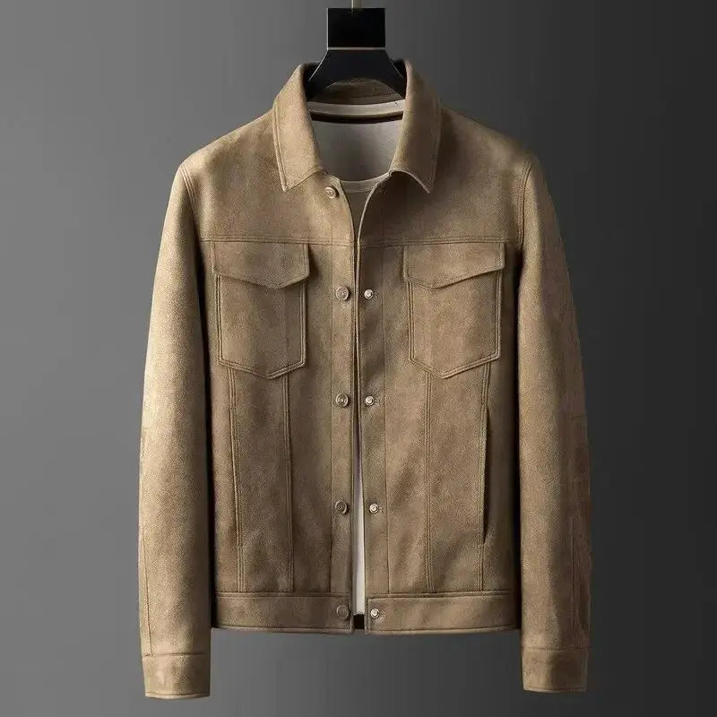 Marcio™ | Chaqueta de cuero elegante