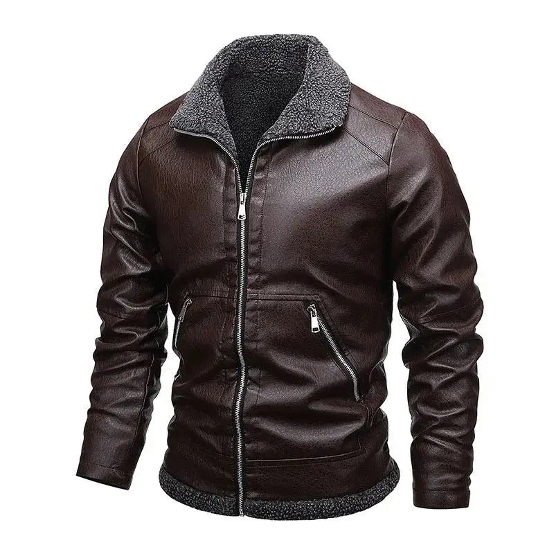 Mateo™ | Chaqueta de cuero elegante