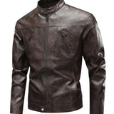 Juan™ | Chaqueta de Cuero Estilo Piloto Americano